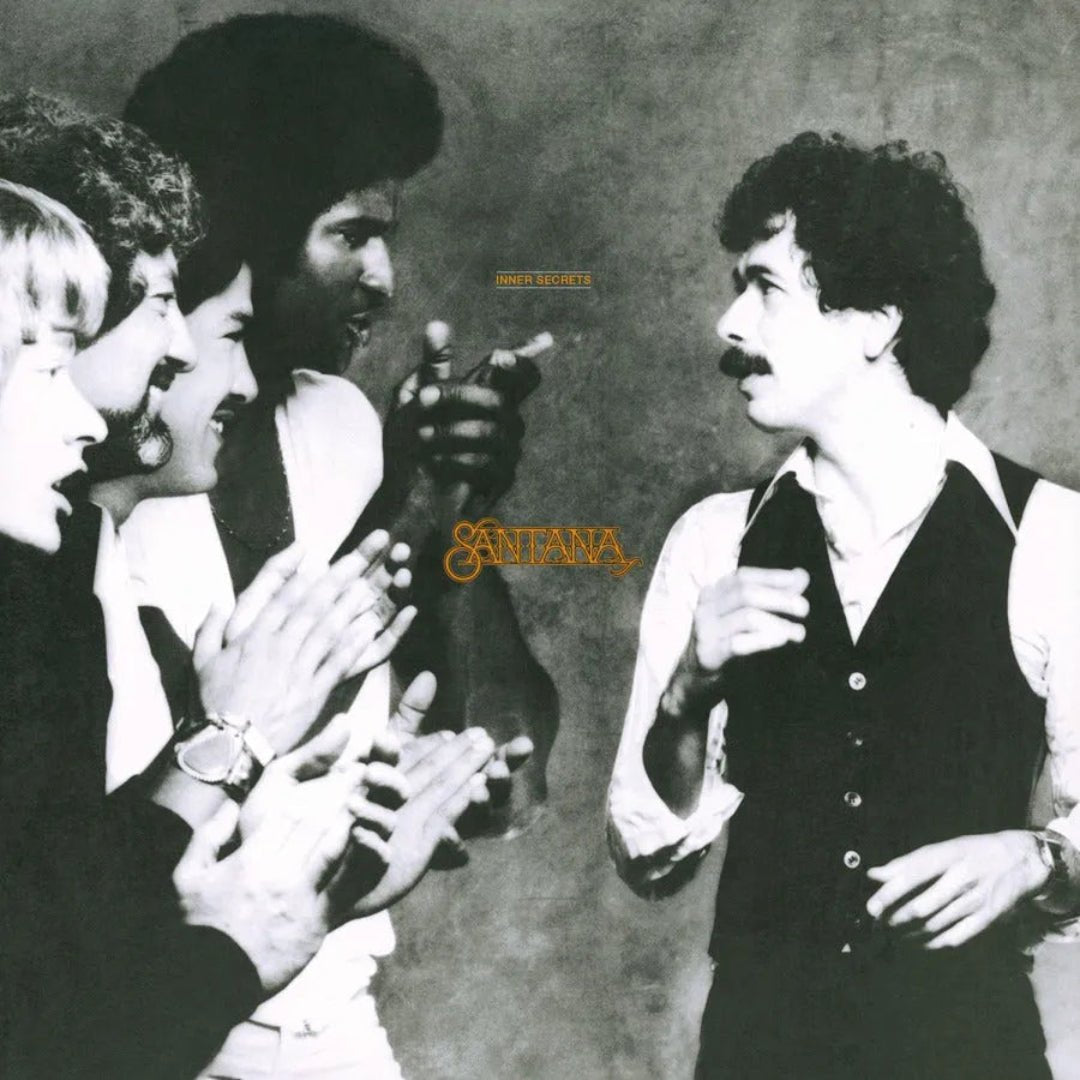 Santana Inner Secrets limited edition translucent red vinyl album cover

