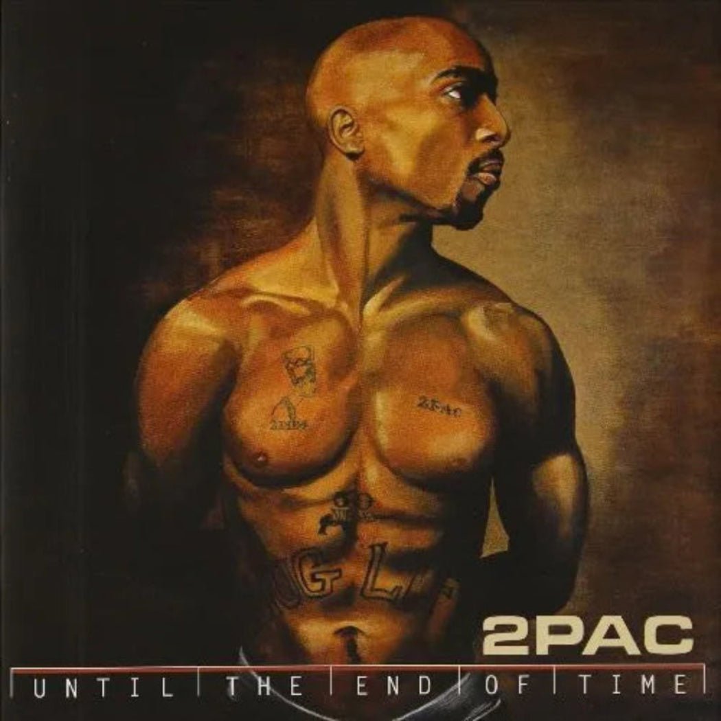 2Pac – Until the End of Time 2 CD set showing discs and jewel case interior