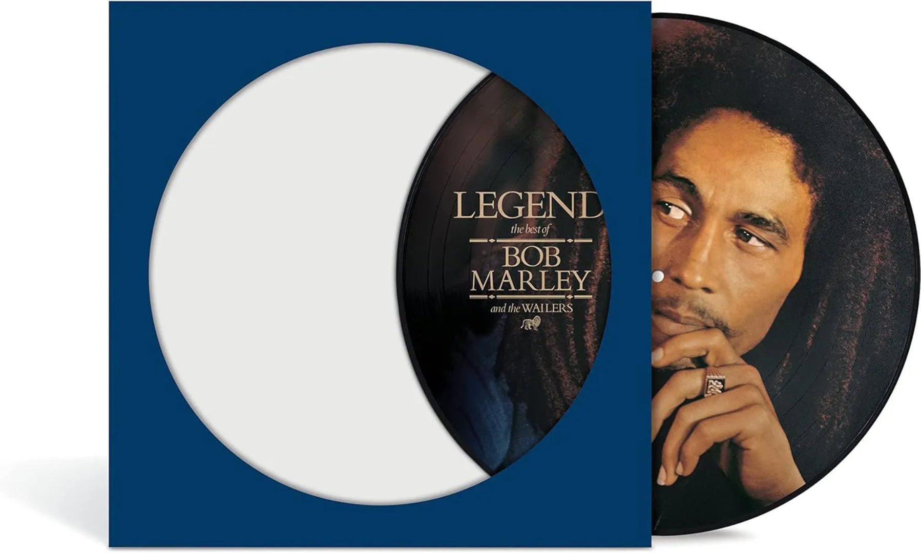 Legend by Bob Marley & The Wailers iconic reggae greatest hits album on picture disc vinyl