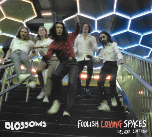 Blossoms Foolish Loving Spaces 2CD set album cover artwork with UK indie pop-rock tracks