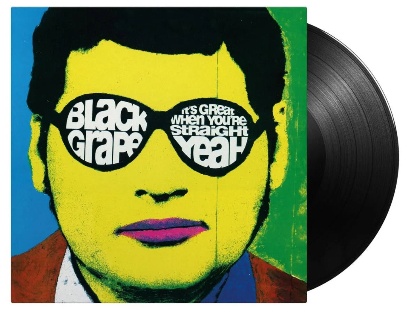 Black Grape – It’s Great When You’re Straight… Yeah LP featuring indie-pop and disco vibes