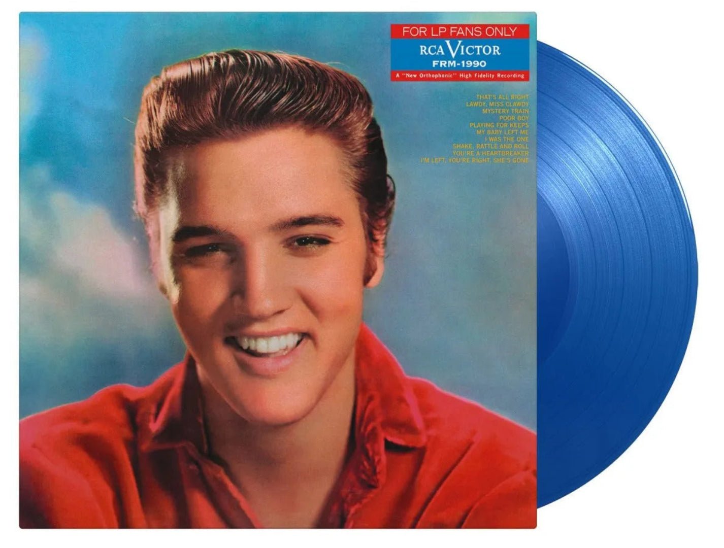 For LP Fans Only by Elvis Presley featuring early singles 1954-1956

