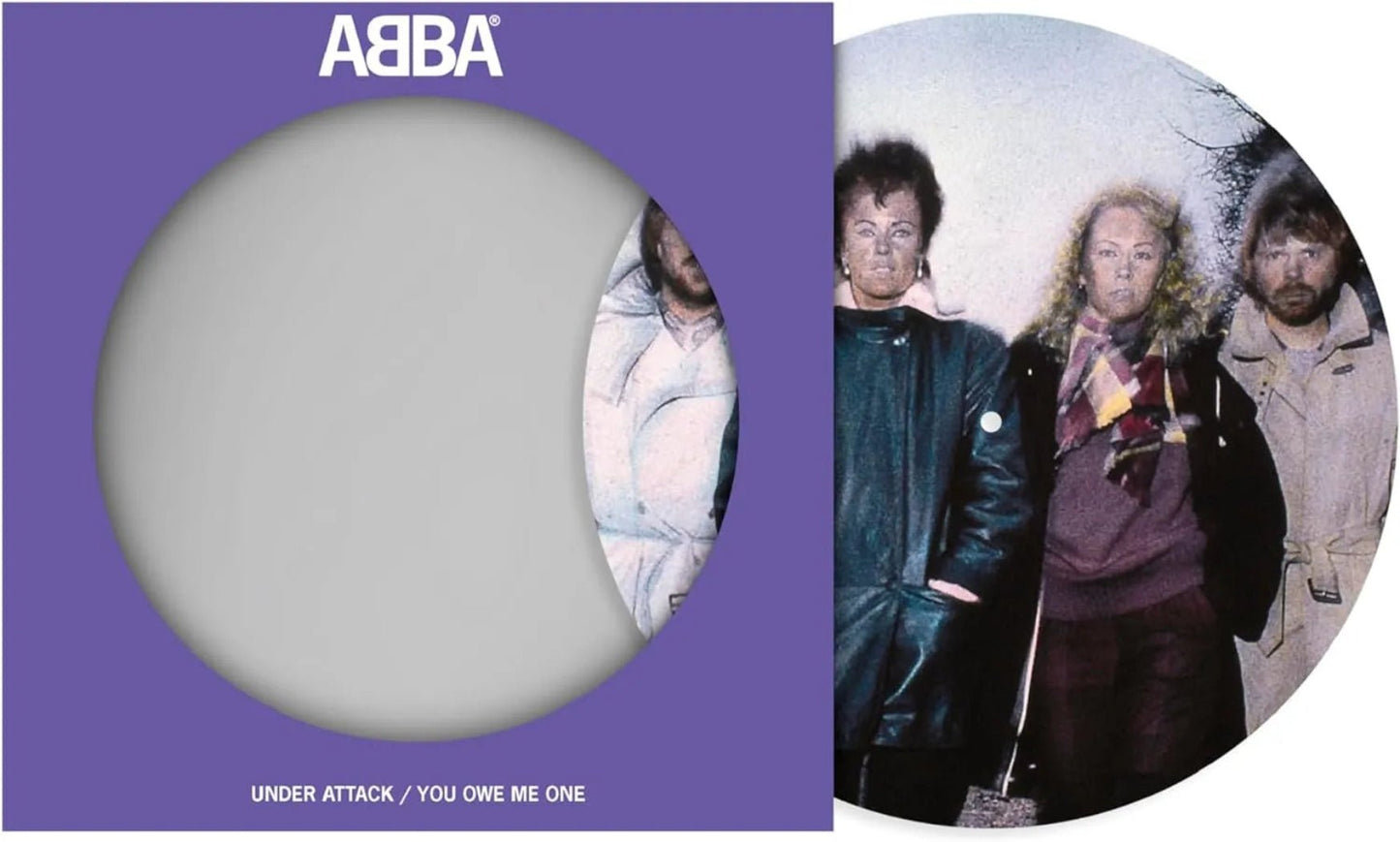 Head Over Heels 7 inch picture disc by ABBA with b side track collectible vinyl

