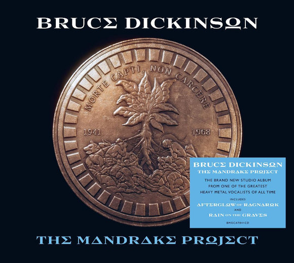 Bruce Dickinson - The Mandrake Project (BMGCAT844CD) CD Due 1st March