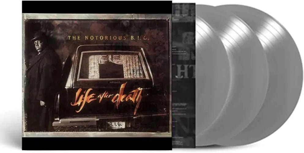 The Notorious B.I.G. - Life After Death 3 LP Set Silver Vinyl - 2 - LP - Orchard Records