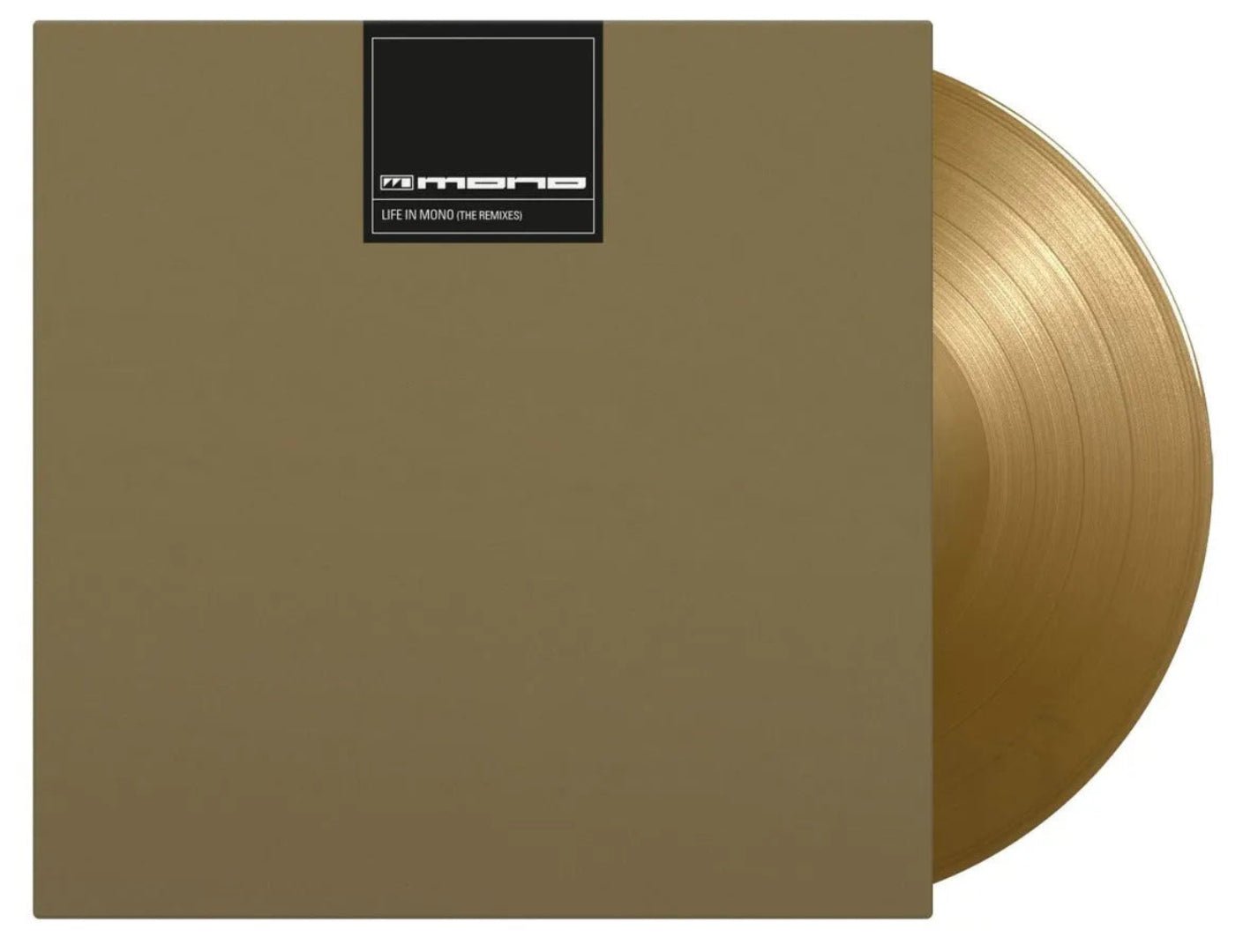Life In Mono The Remixes limited gold vinyl double album


