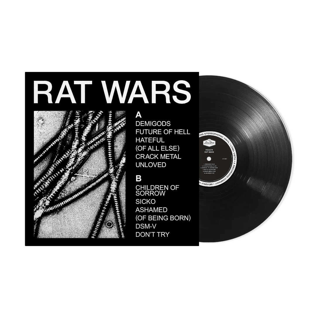 HEALTH RAT WARS 180g Vinyl LP Industrial Rock Heavy Electronic Album