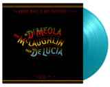 John McLaughlin Al Di Meola Paco De Lucia - Friday Night In San Francisco (MOVLP3549) LP Turquoise Vinyl