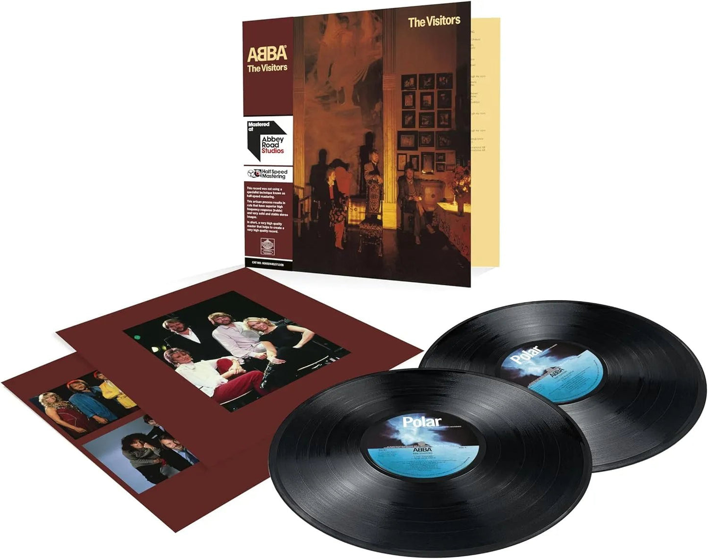 The Visitors 2LP by ABBA on deluxe 180g vinyl half speed mastered Abbey Road set
