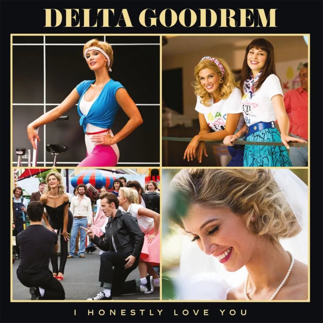 Delta Goodrem I Honestly Love You LP magenta vinyl record