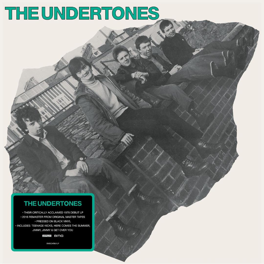 The Undertones debut album LP cover featuring breakout single “Teenage Kicks”