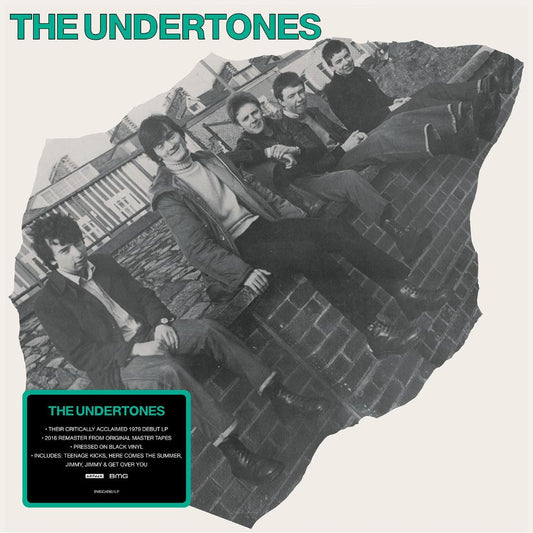 The Undertones debut album LP cover featuring breakout single “Teenage Kicks”