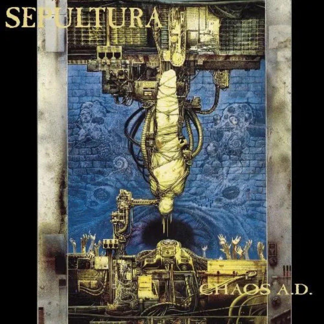 Sepultura Chaos A.D. expanded edition featuring the band’s iconic groove metal era.