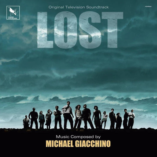 Michael Giacchino Lost Season 1 soundtrack cover silver foil artwork