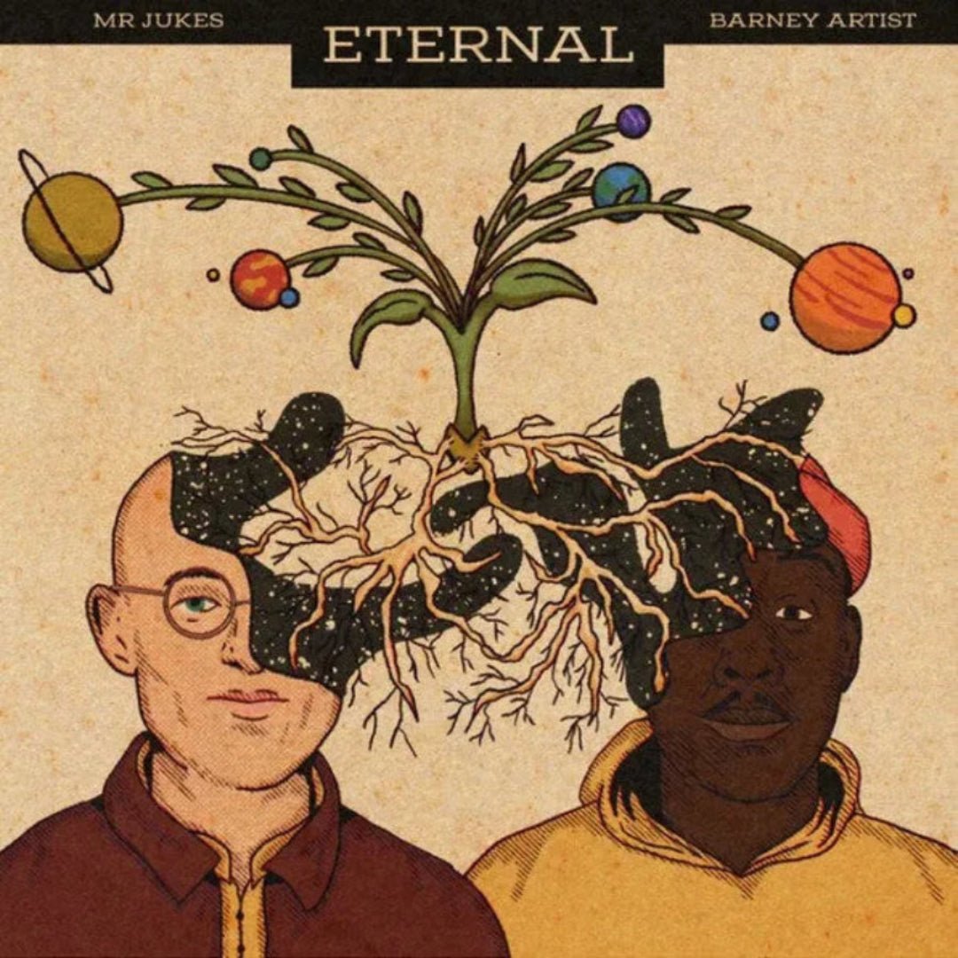 Mr Jukes and Barney Artist album cover featuring jazz-infused hip hop collaboration