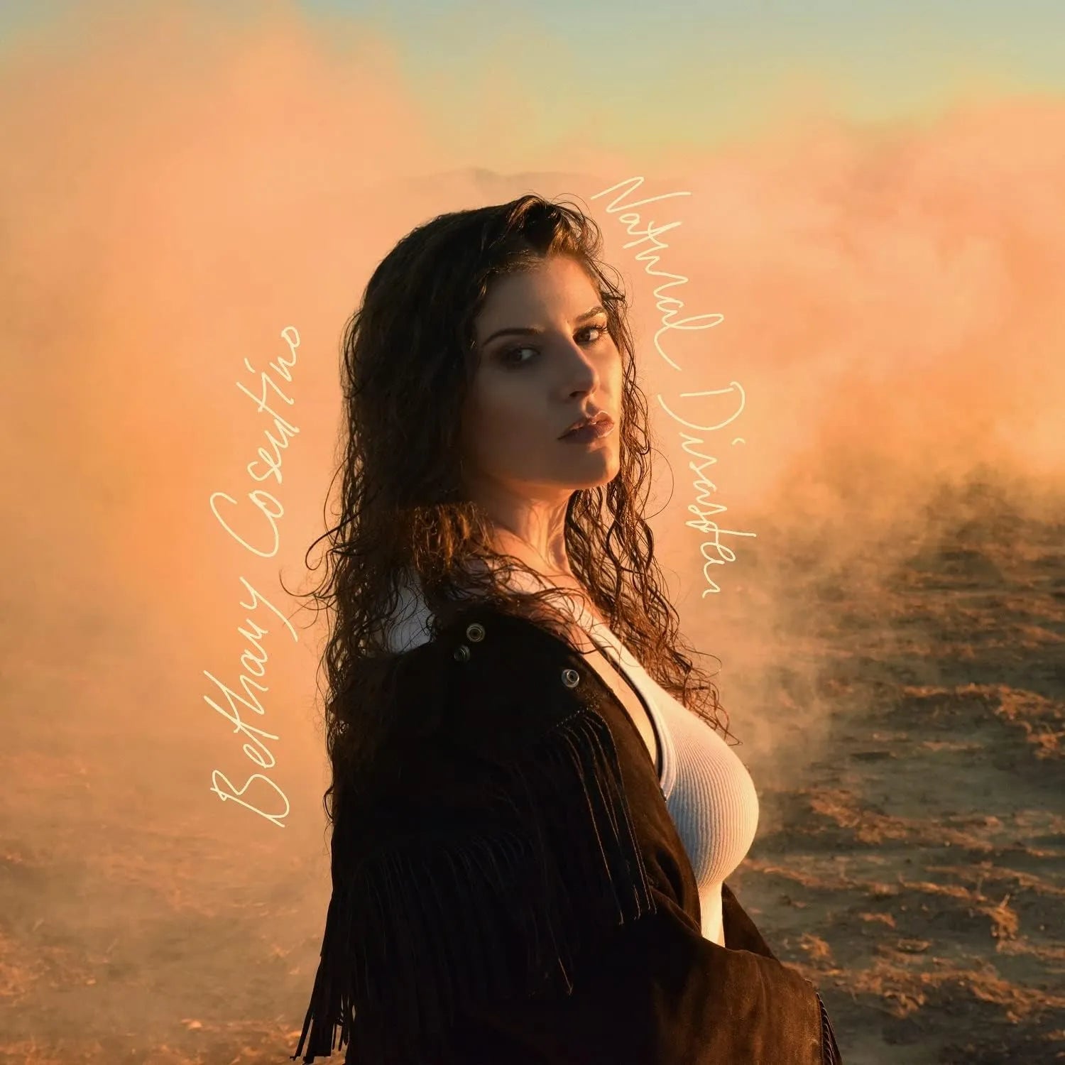 Album cover of Natural Disaster, depicting themes of personal growth and emotional journey