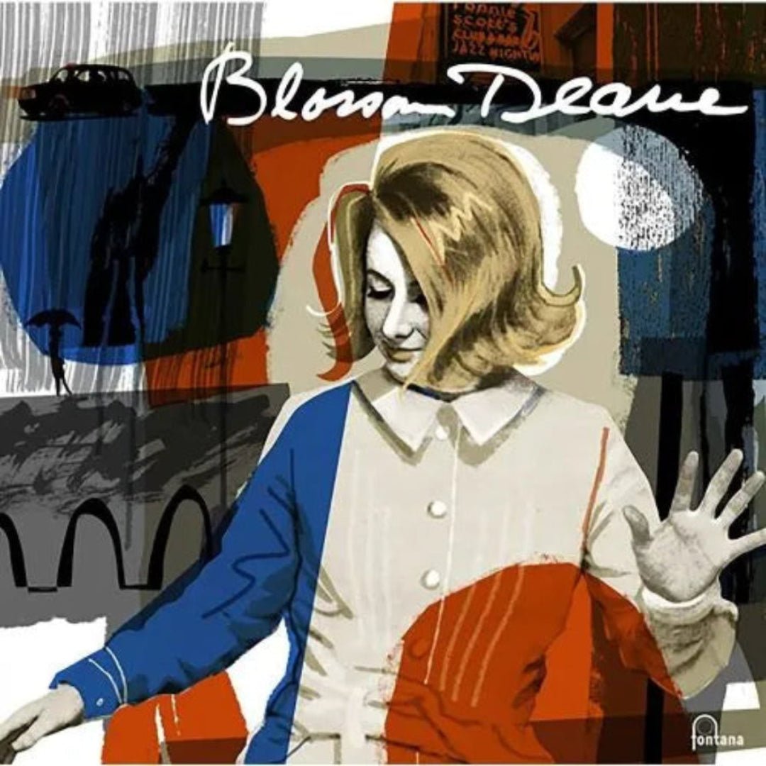 Blossom Dearie 6CD boxset cover with previously unreleased tracks and London sessions
