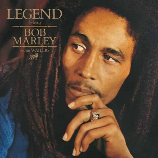 Bob Marley & The Wailers Legend CD cover with classic reggae and pop tracks