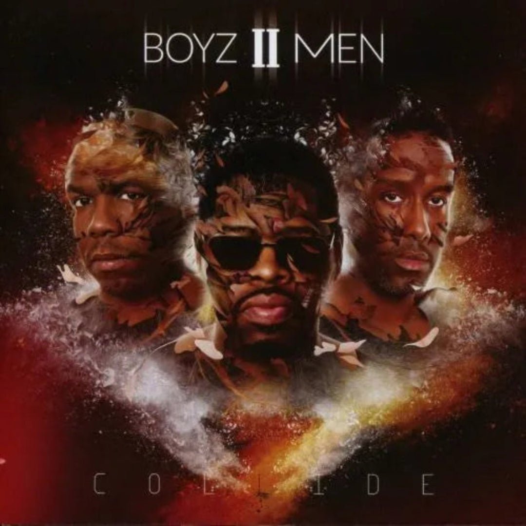 Boyz II Men – COLLIDE album cover featuring R&B, pop, rock, and funk influences