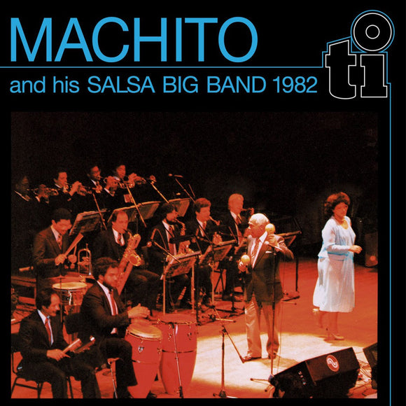 Machito And His Salsa Big Band - Machito And His Salsa Big Band 1982 (MOVLP3622) LP Blue Vinyl