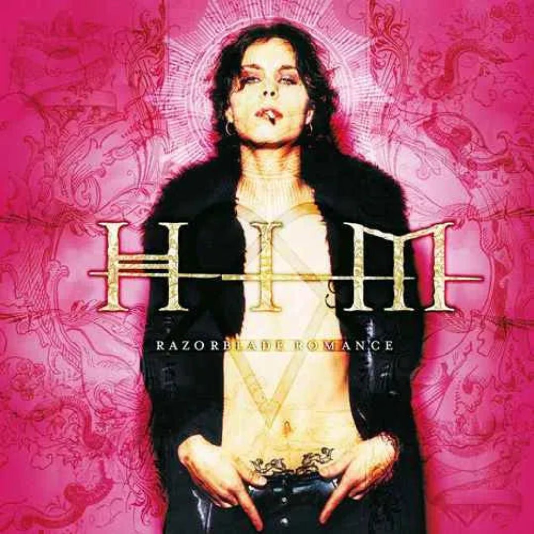 HIM Razorblade Romance LP featuring gothic metal and Love Metal tracks like Join Me In Death.