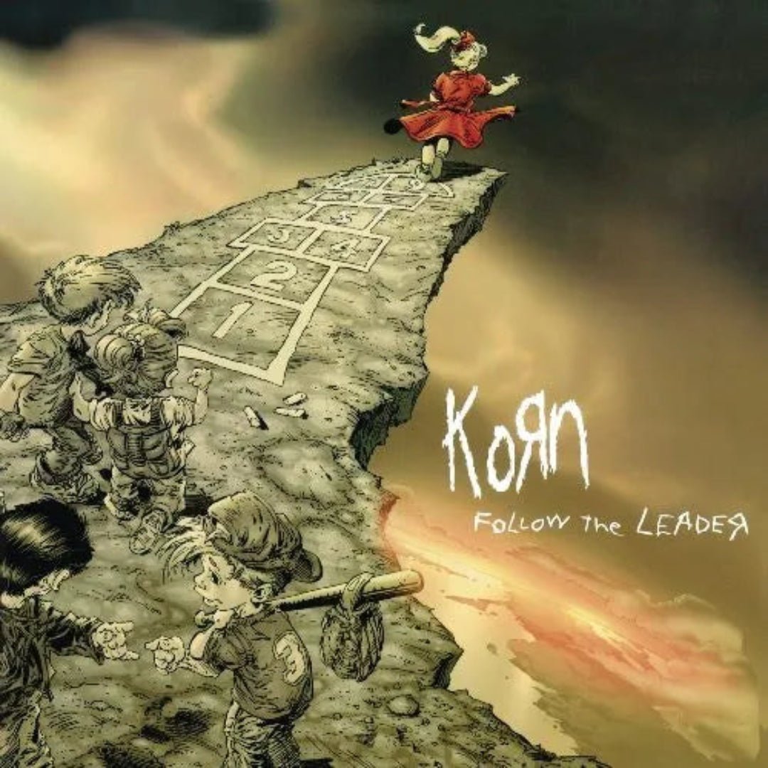 Korn Follow The Leader 2 LP vinyl set alternative metal album artwork