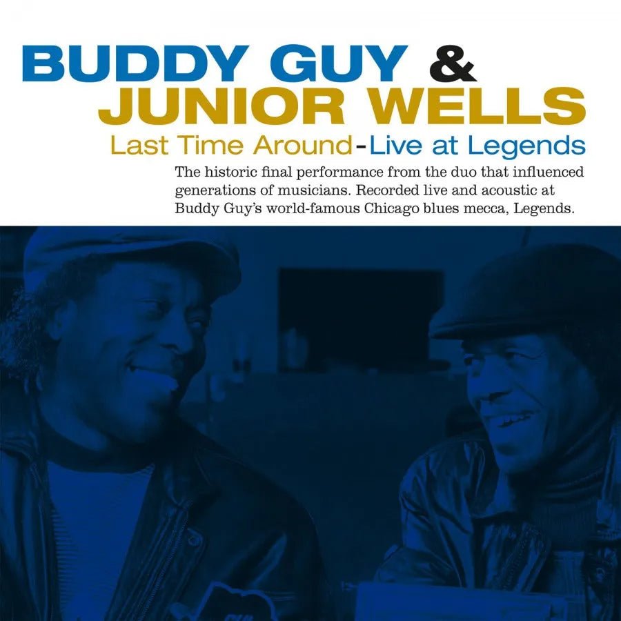 Buddy Guy And Junior Wells - Last Time Around: Live At Legends LP Blue & Red Marbled Vinyl - 1 - LP - Orchard Records