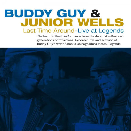 Buddy Guy And Junior Wells - Last Time Around: Live At Legends LP Blue & Red Marbled Vinyl - 1 - LP - Orchard Records