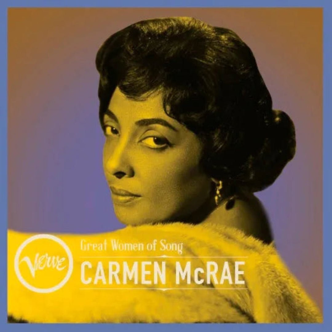 Carmen McRae Verve Great Women of Song series CD featuring jazz and bebop classics