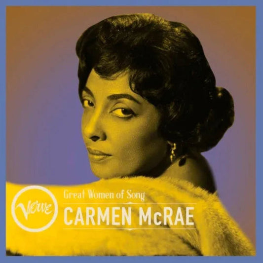 Carmen McRae Verve Great Women of Song series CD featuring jazz and bebop classics