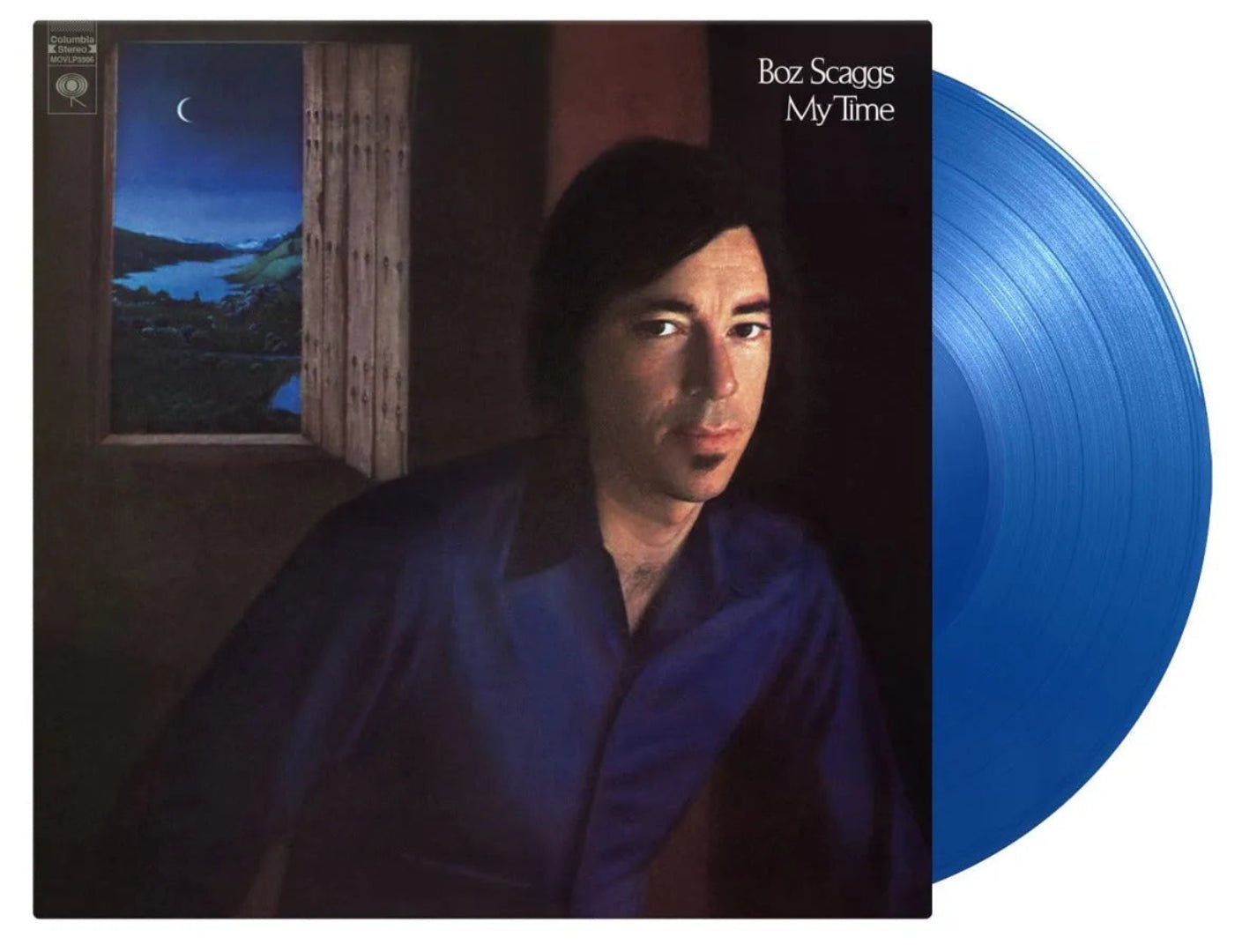 My Time by Boz Scaggs reissued on 180g blue vinyl in a numbered limited edition