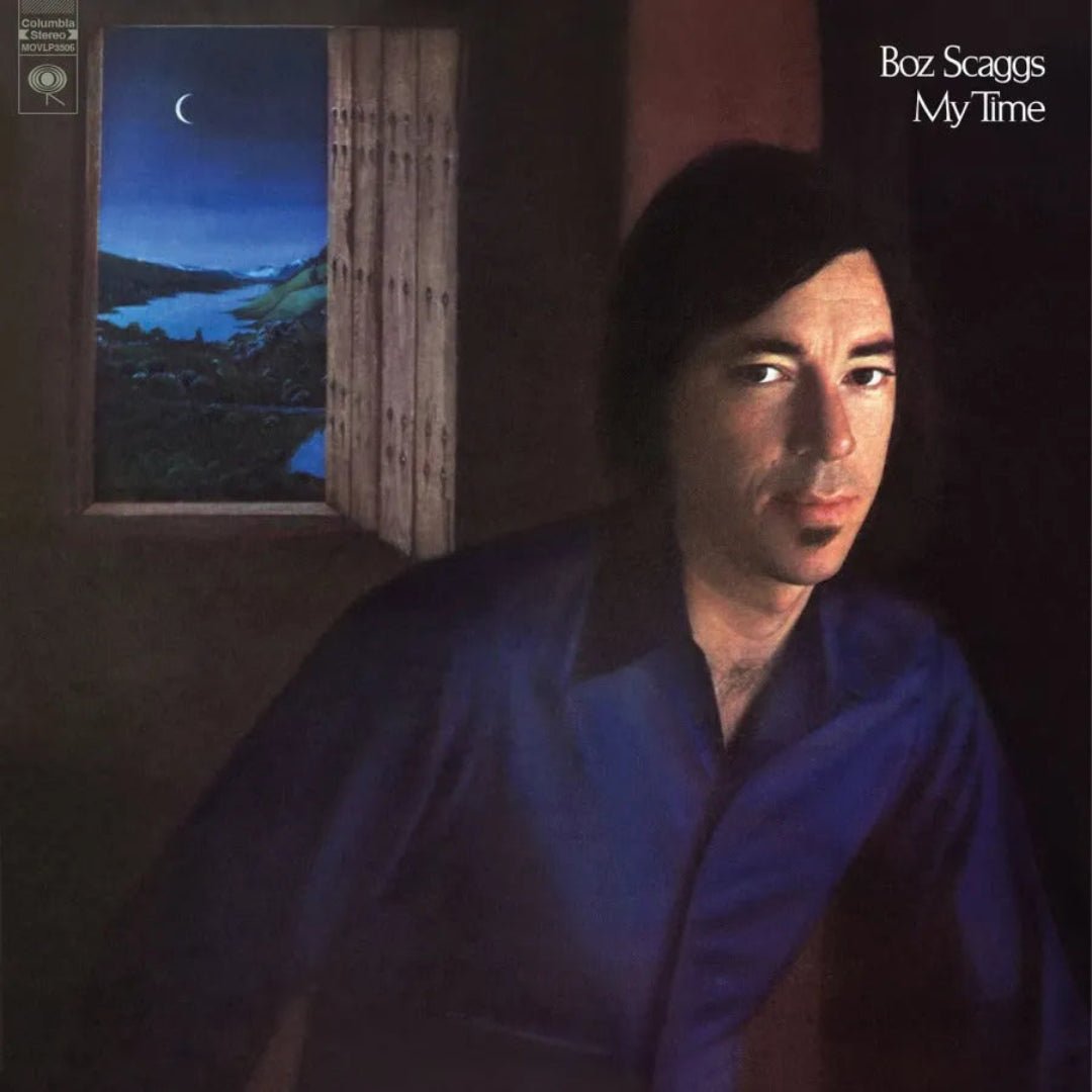 Limited edition blue vinyl pressing of Boz Scaggs' classic 1972 album My Time