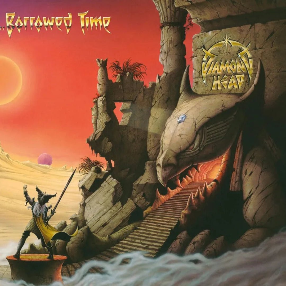 Diamond Head Borrowed Time LP classic NWOBHM heavy metal vinyl