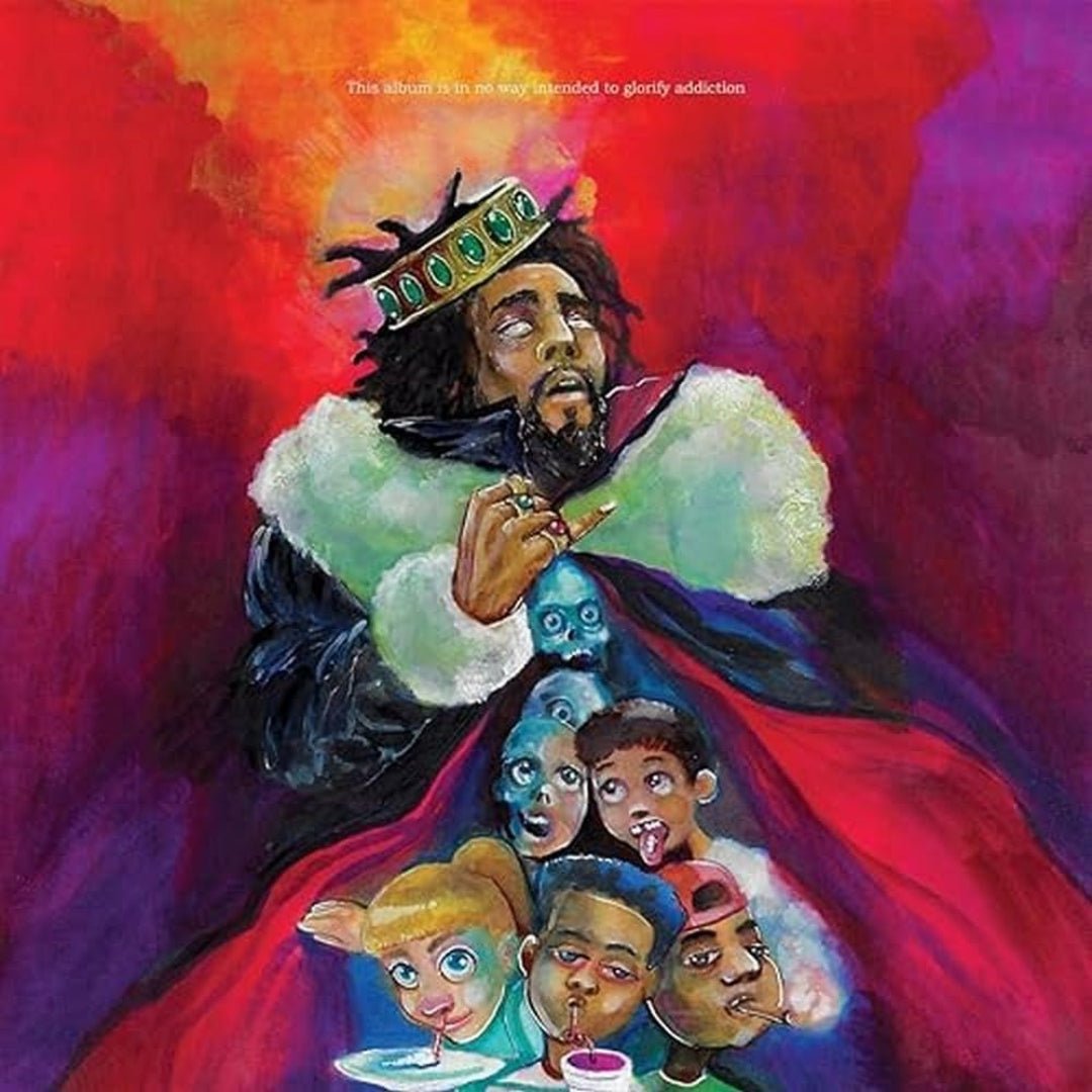 J. Cole KOD limited 180 gram vinyl LP album cover

