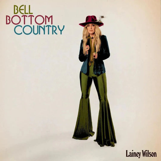 Bell Bottom Country CD by Lainey Wilson with cover artwork and title visible