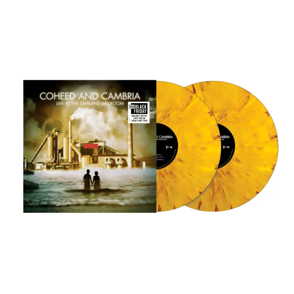 Coheed And Cambria - Live At The Starland Ballroom 2 LP Set Solar Flare Vinyl - 2 - LP - Orchard Records