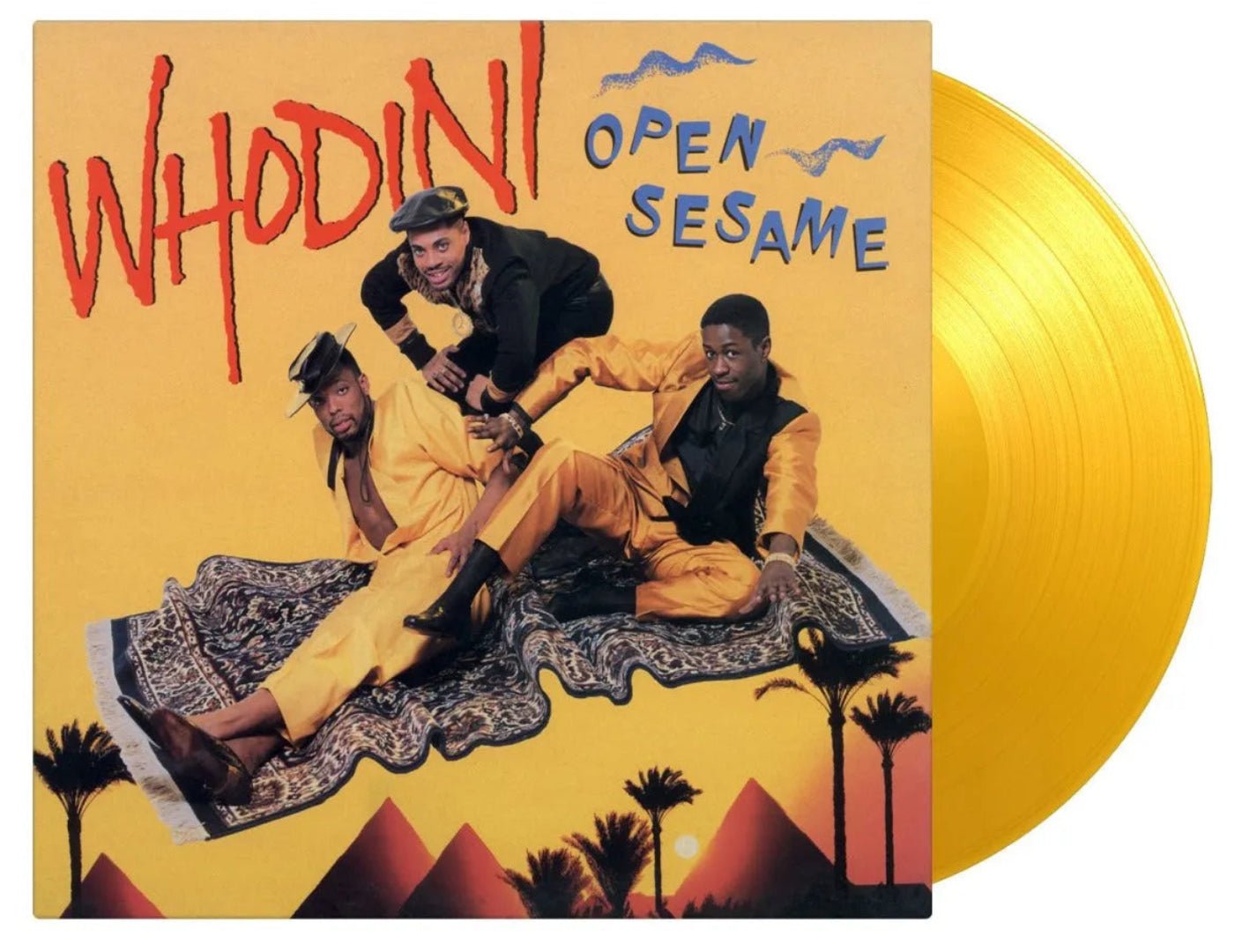 Open Sesame LP by Whodini on coloured vinyl with classic hip hop tracks

