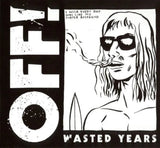OFF! Wasted Years CD delivering hardcore punk energy and aggressive riffs