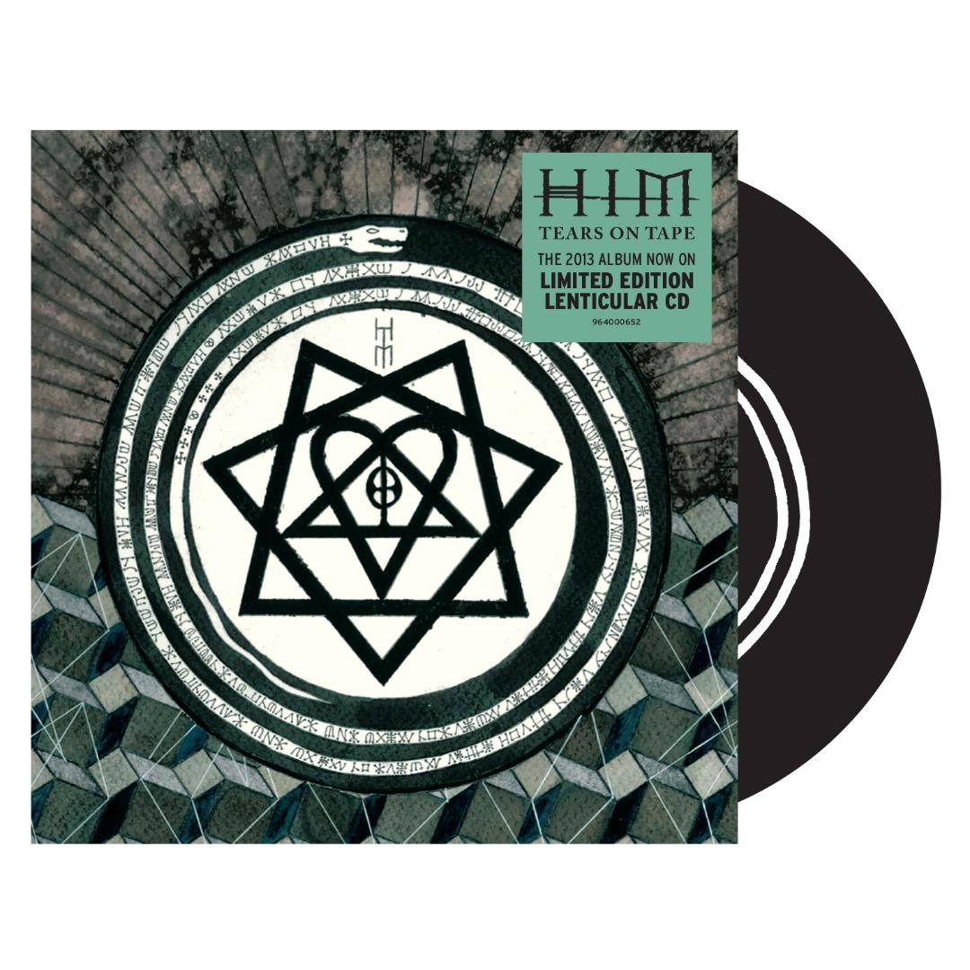 Tears On Tape album cover art by HIM 2013 CD edition