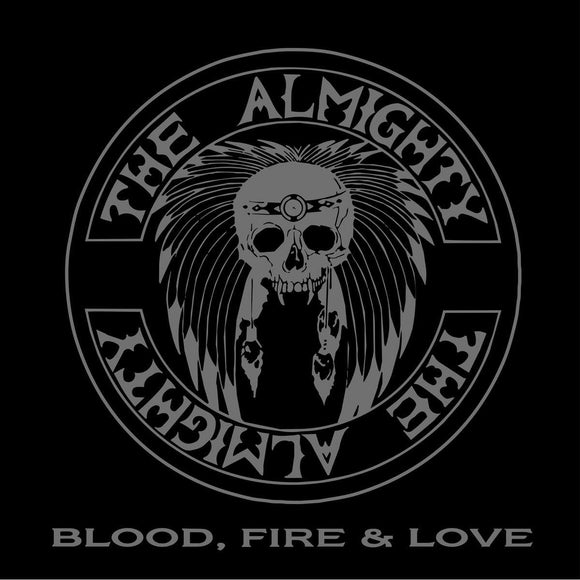 The Almighty - Blood Fire & Love (SLM130P42) LP Red Vinyl