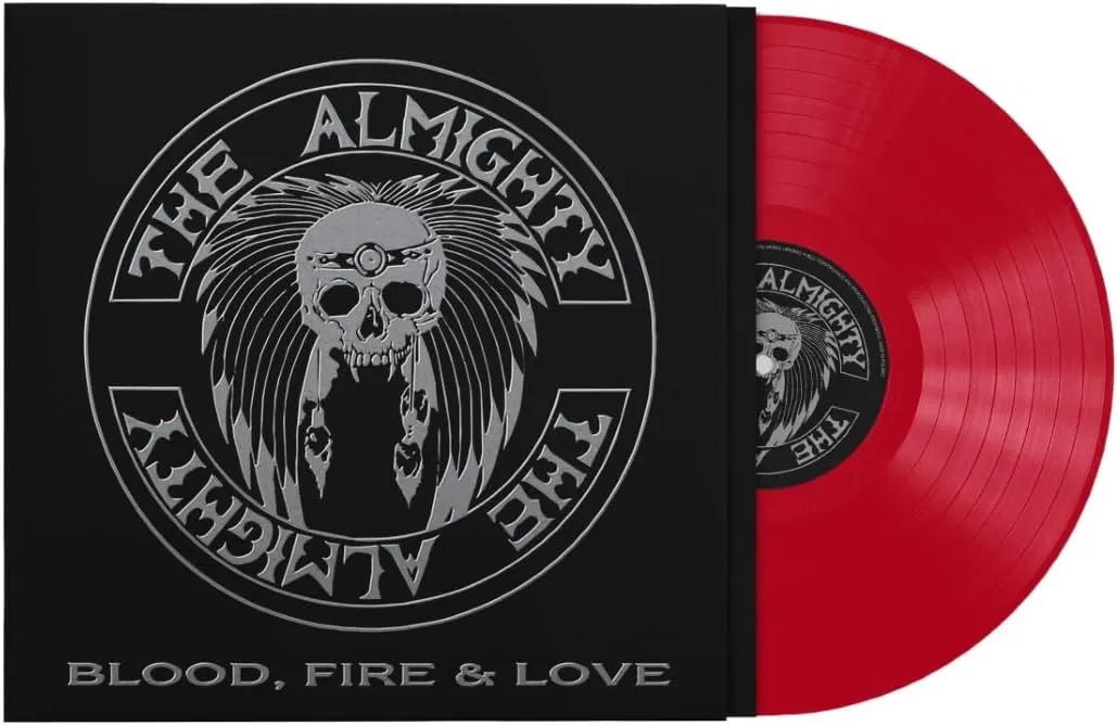 The Almighty - Blood Fire & Love LP Red Vinyl - 2 - LP - Orchard Records