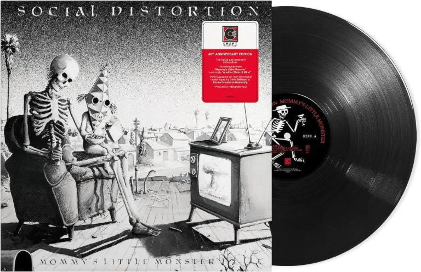 Mommy’s Little Monster by Social Distortion featuring iconic punk tracks and attitude