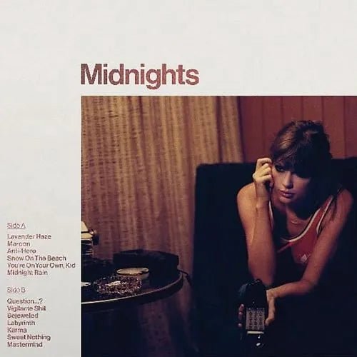 Taylor Swift - Midnights LP Blood Moon Marbled Vinyl - 1 - LP - Orchard Records