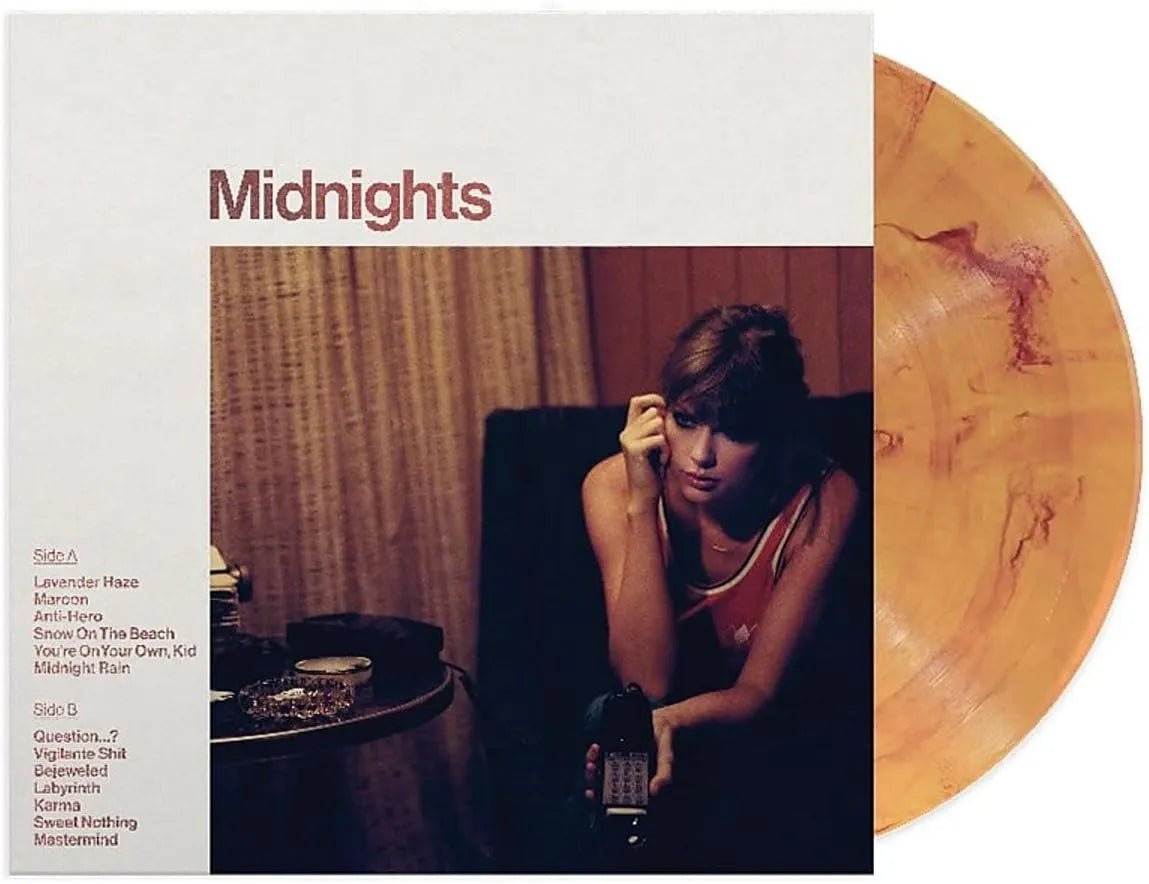 Taylor Swift - Midnights LP Blood Moon Marbled Vinyl - 2 - LP - Orchard Records