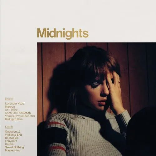 Taylor Swift - Midnights LP Mahogany Marbled Vinyl - 1 - LP - Orchard Records