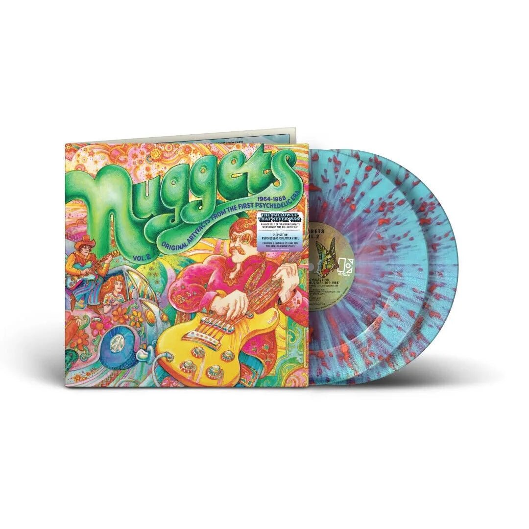 Various - Nuggets Vol 2: Original Artyfacts From The First Psychedelic Era 1964 - 1968 LP Set Psychedelic Splatter Vinyl - 2