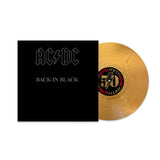 AC/DC - Back In Black 50th Anniversary (19658834541) LP Gold Vinyl