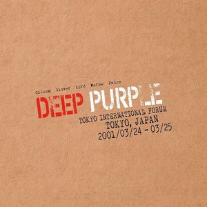 Deep Purple - Live In Tokyo 2001 (0217314EMU) 4 LP Set Clear Flag Of Japan Vinyl