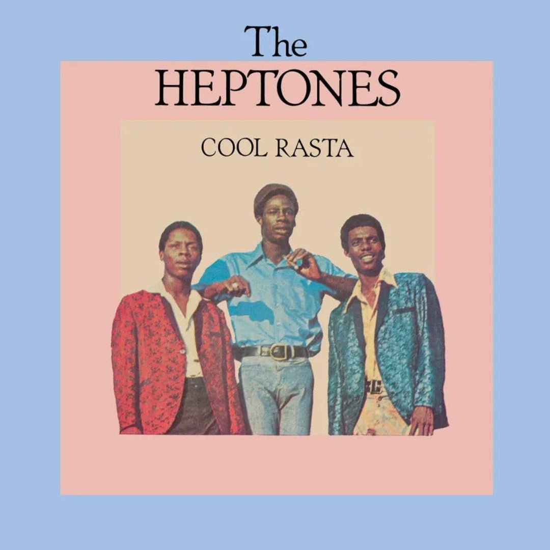The Heptones Cool Rasta orange vinyl LP reggae album cover