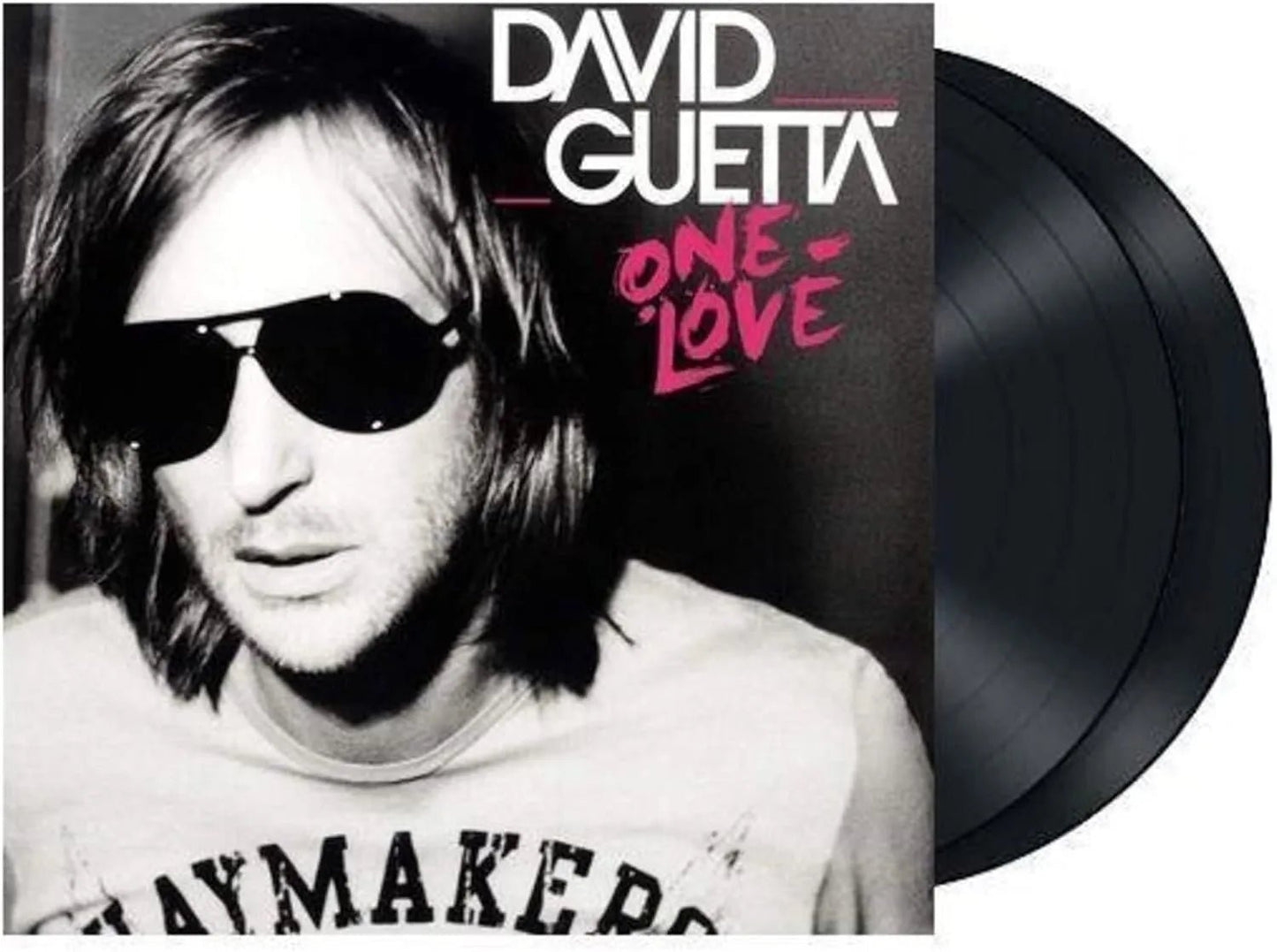 David Guetta One Love double vinyl record front sleeve